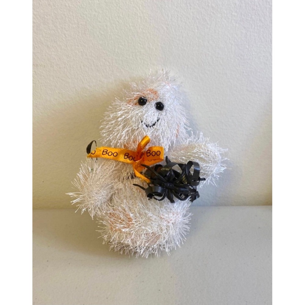 Fuzzy Halloween Ghost Stuffed Animal Plush